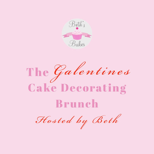 The Galentines Cake Decorating Brunch