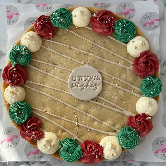 Christmas Giant Cookie