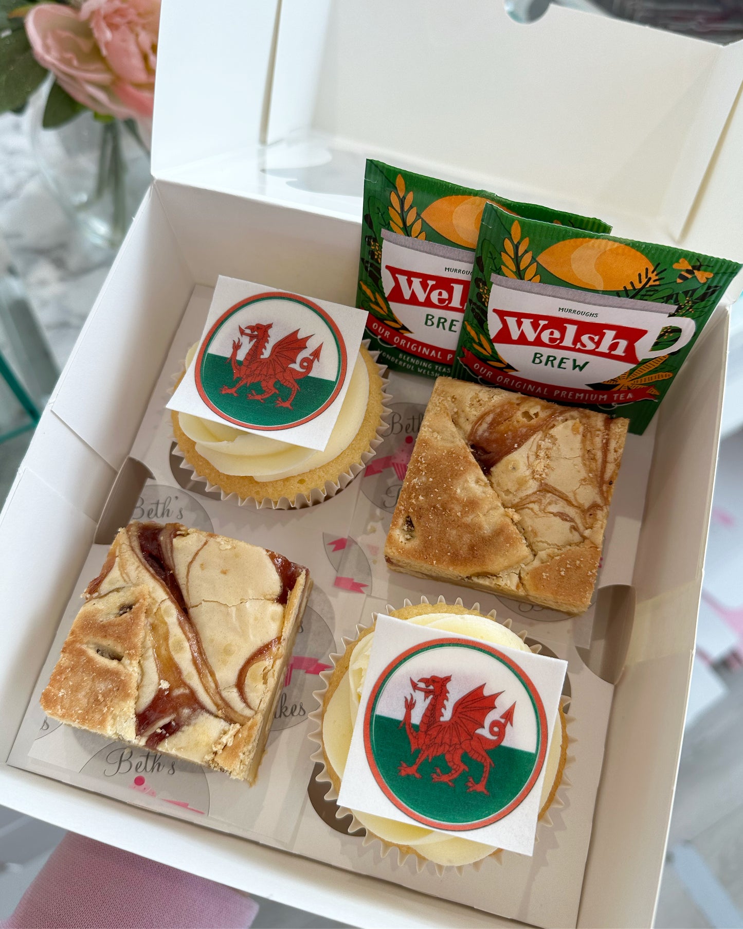 St David’s Day Cake & Tea for 2