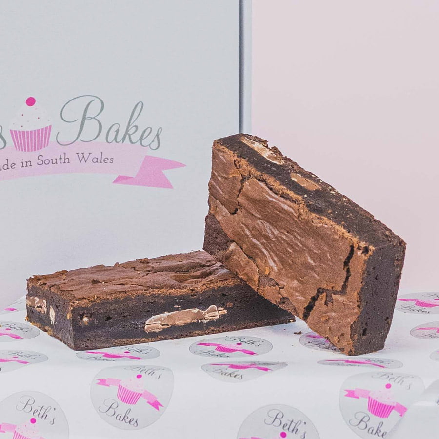 Buy Double Chocolate Chunk Brownies - Beths Bakes