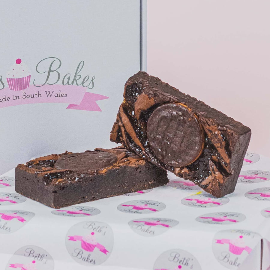 Buy Jaffa Cake Brownies - Beths Bakes