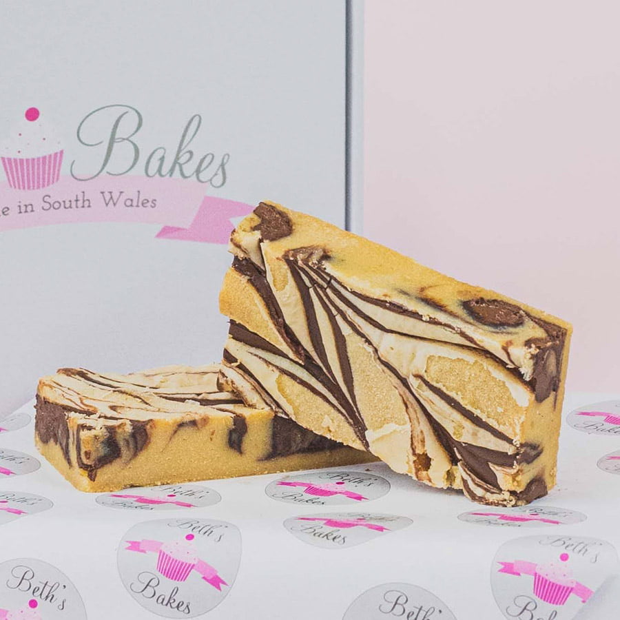 Buy Nutella Swirl Blondies - Beths Bakes